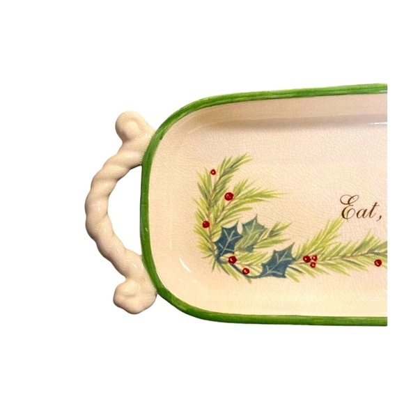 Vintage Eat Drink and Be Merry (circa 1970)Serving Tray - Picture 3 of 4